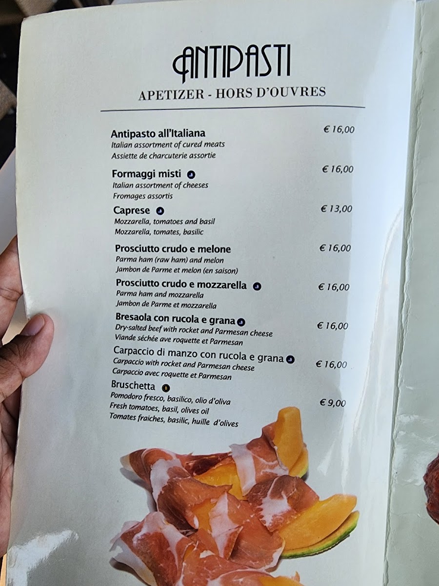 Alle Zattere Photo Menu 1