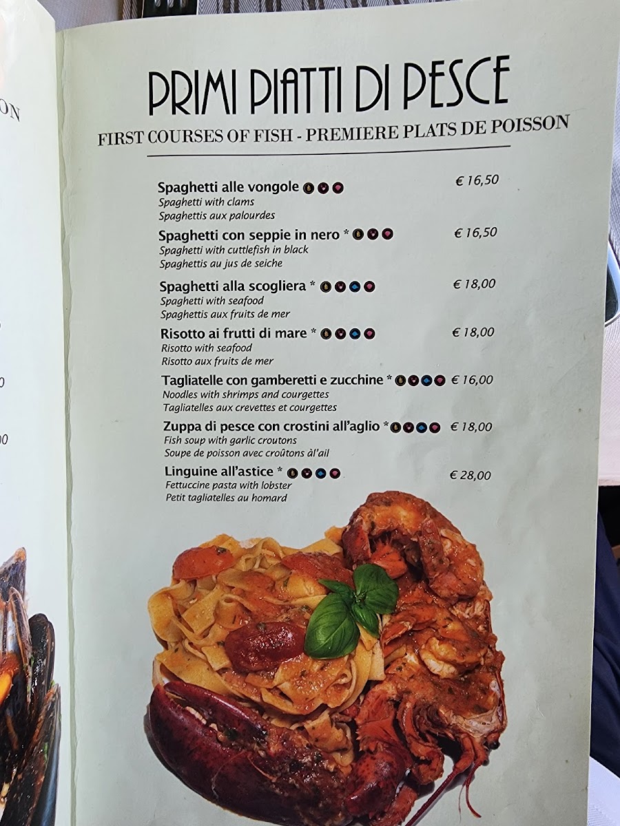Alle Zattere Photo Menu 3