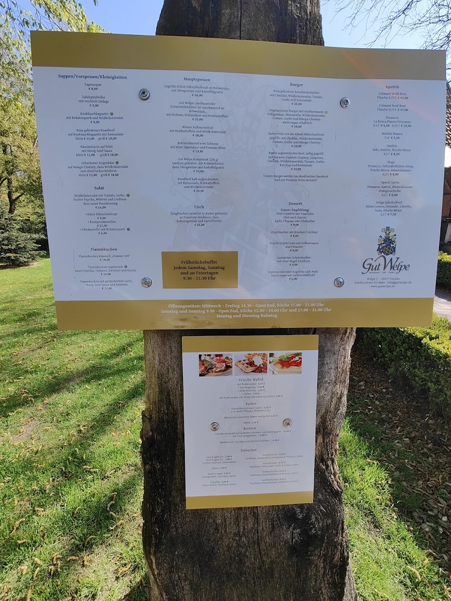 Gut Welpe Photo Menu 2