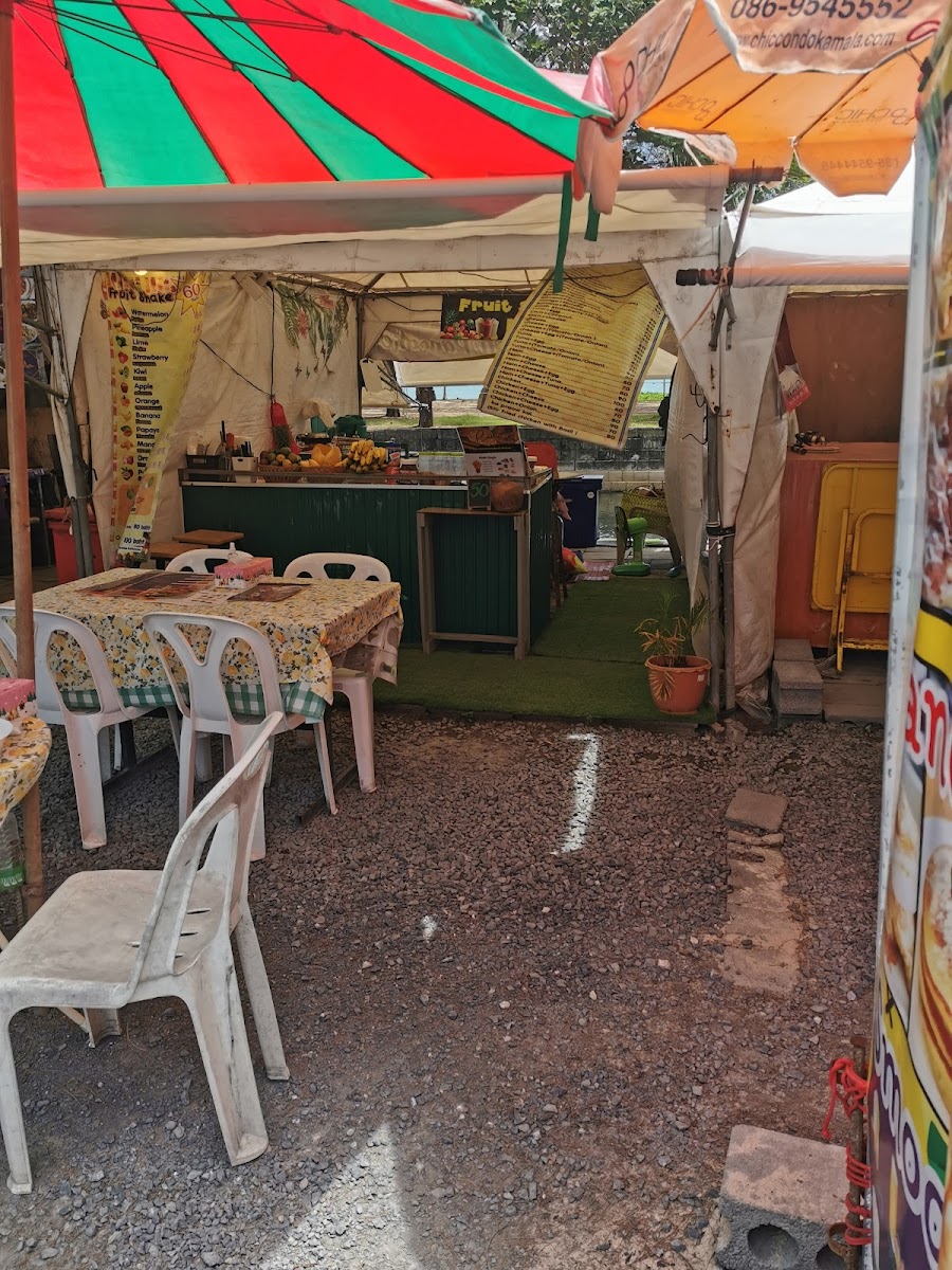 Roti &​ pancake by Amena's sister at kamala beach