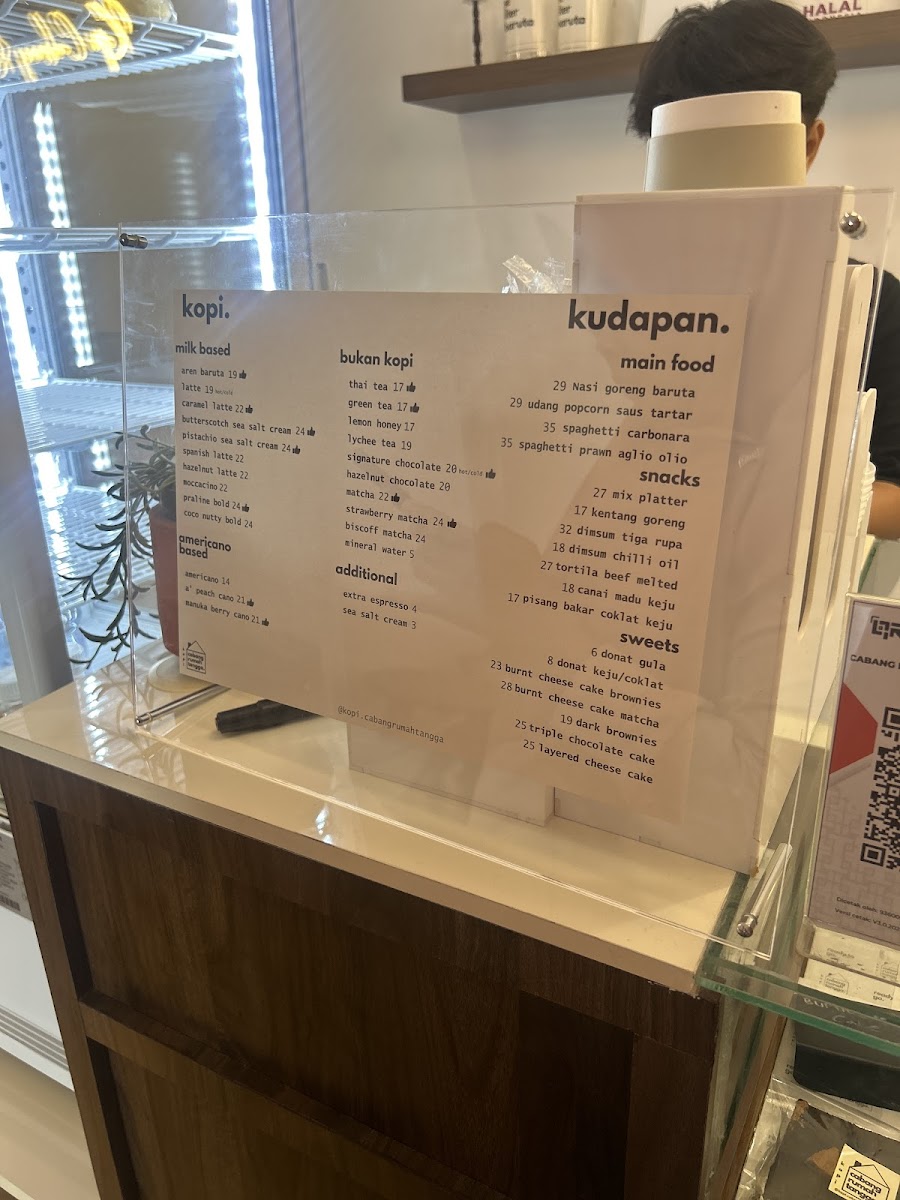 Kopi Cabang Rumah Tangga - CAFE Photo Menu 1