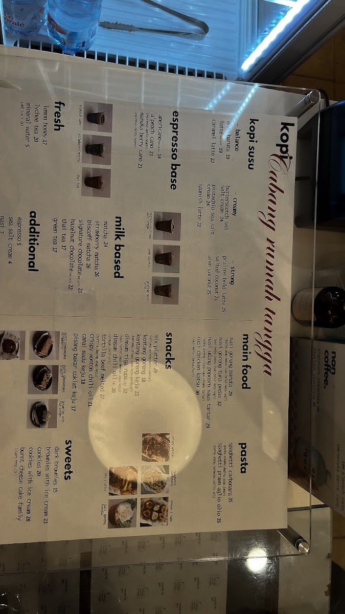Kopi Cabang Rumah Tangga - CAFE Photo Menu 2