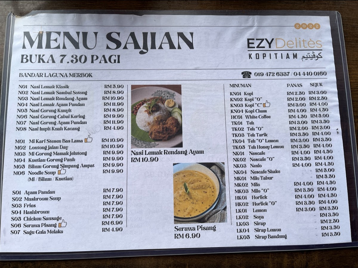 Ezy Delites Cafe Photo Menu 2