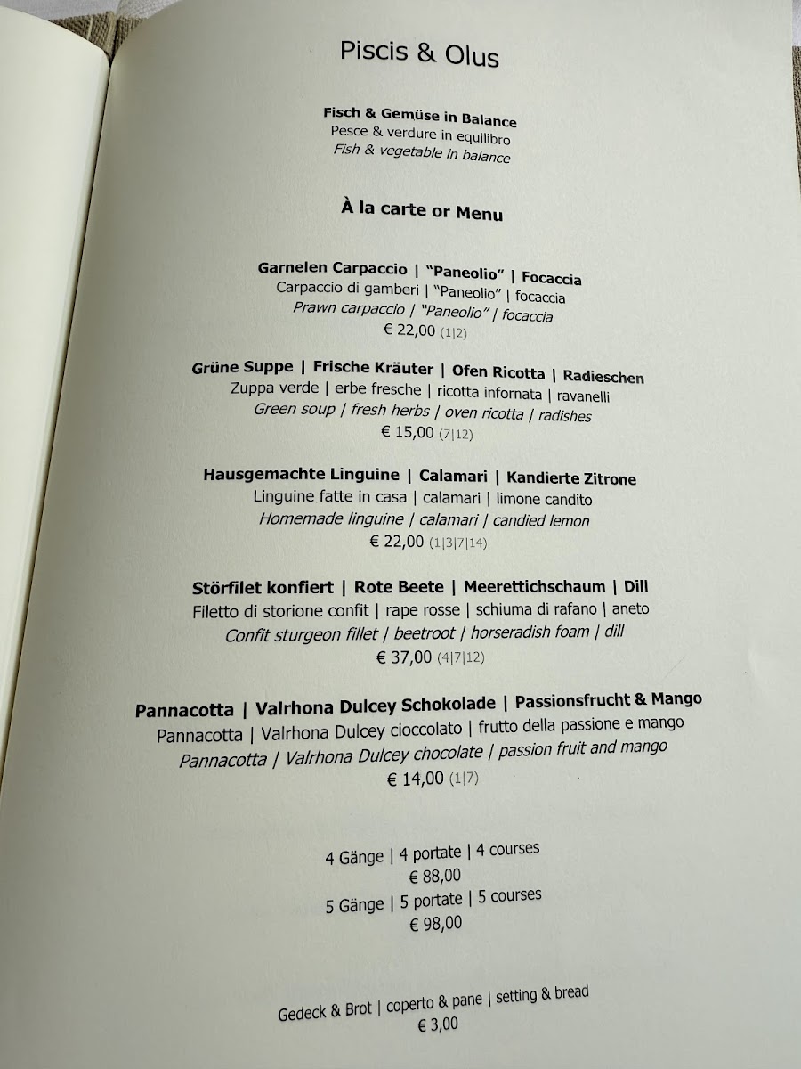 Restaurant Finsterwirt - Oste Scuro Photo Menu 3