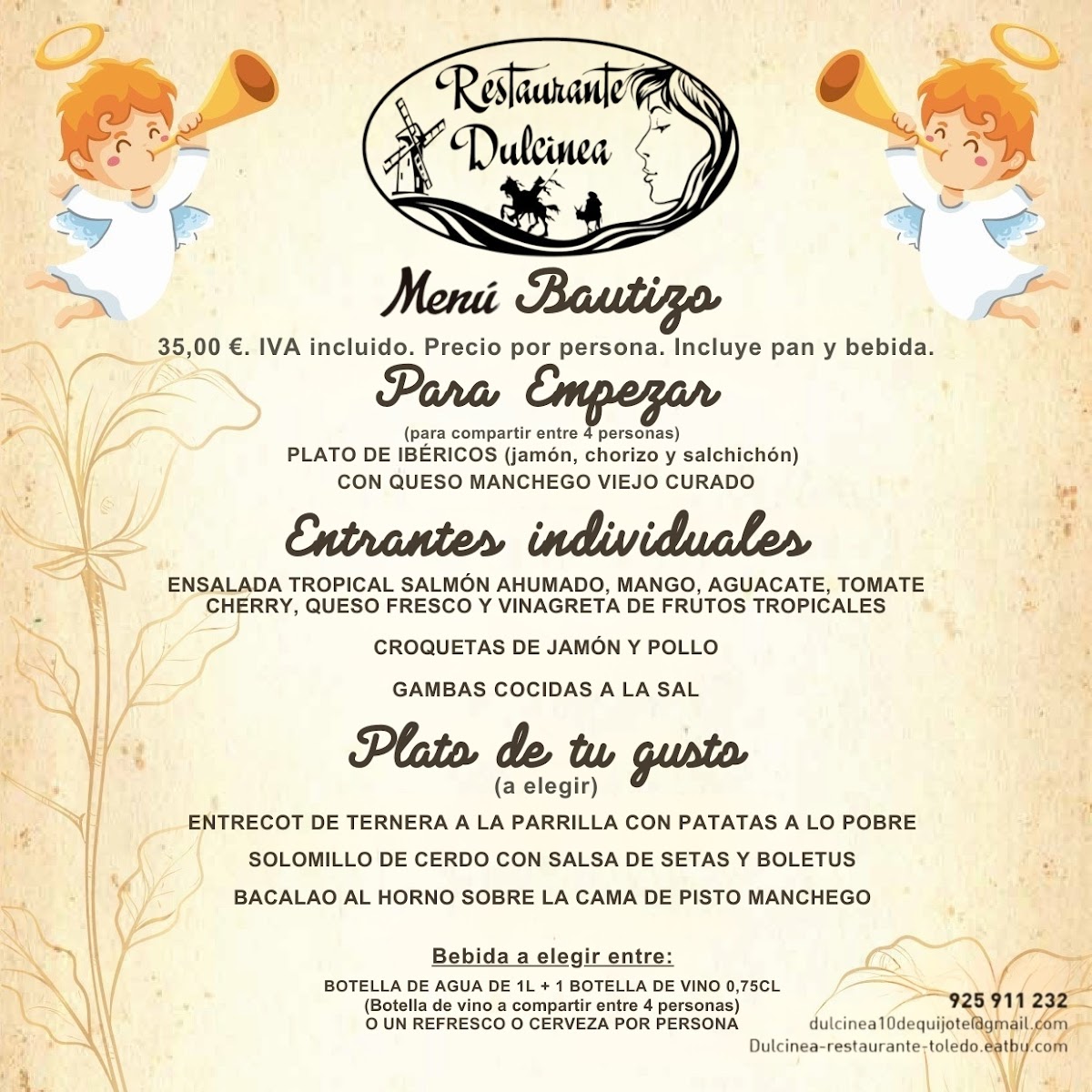 Restaurante Dulcinea Photo Menu 4