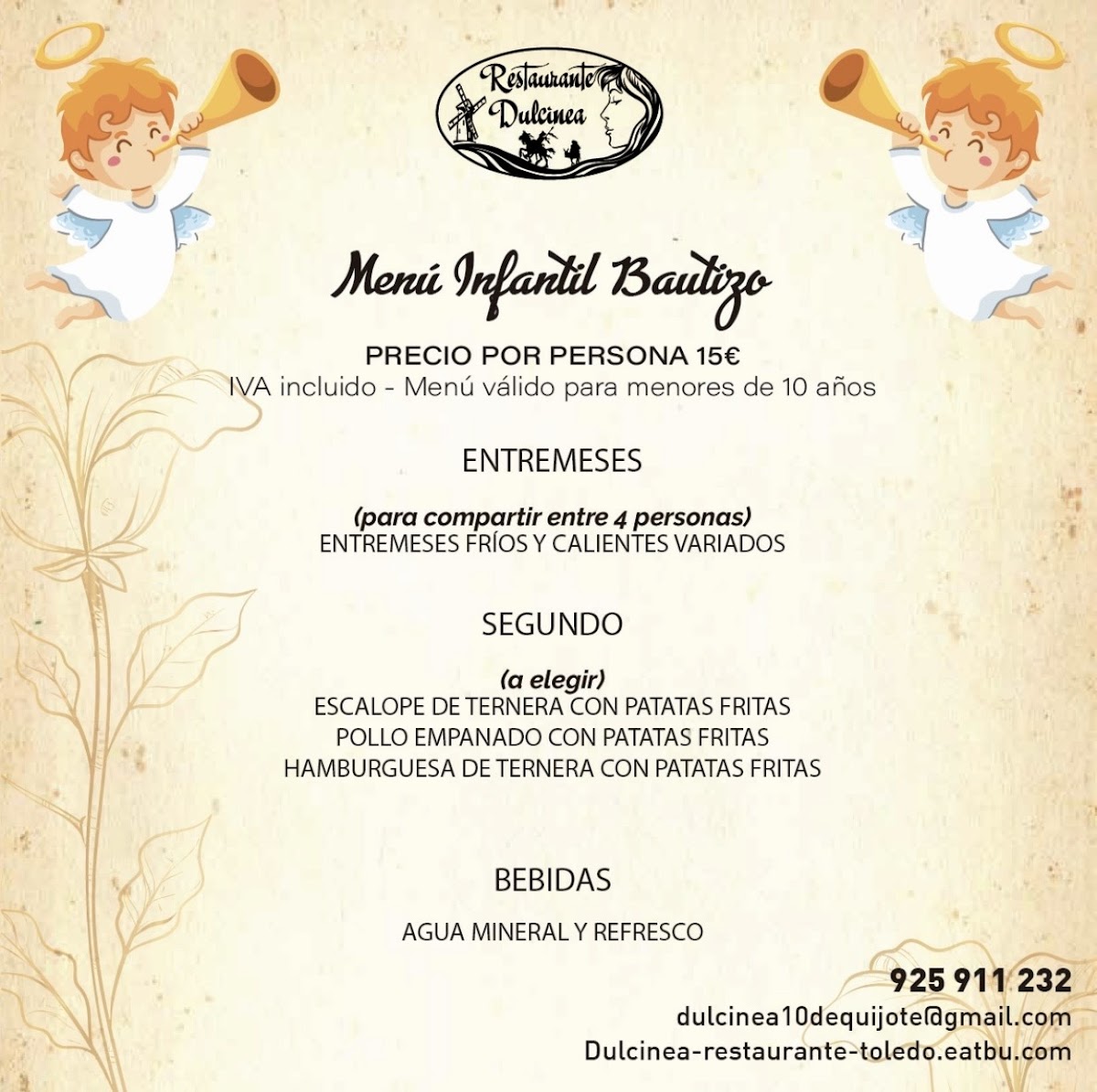 Restaurante Dulcinea Photo Menu 6
