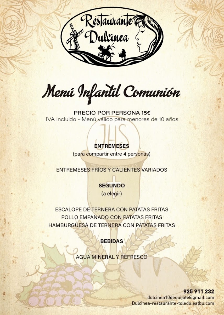 Restaurante Dulcinea Photo Menu 8
