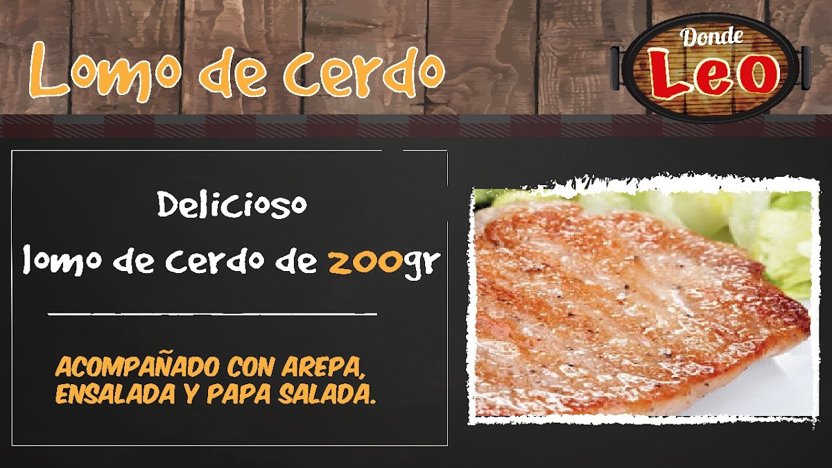 Donde Leo - Parrilla Photo Menu 8