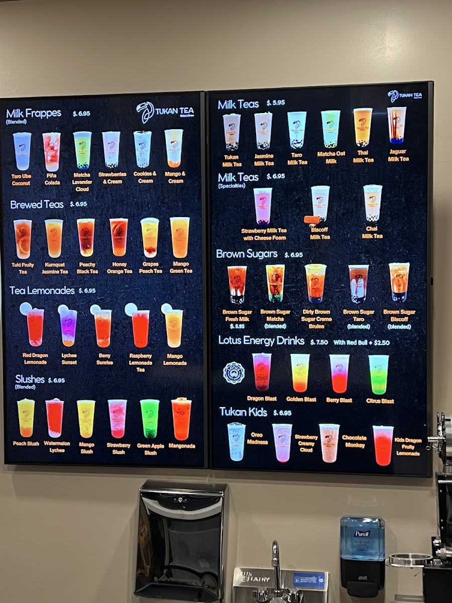 Tukan Tea Photo Menu 1