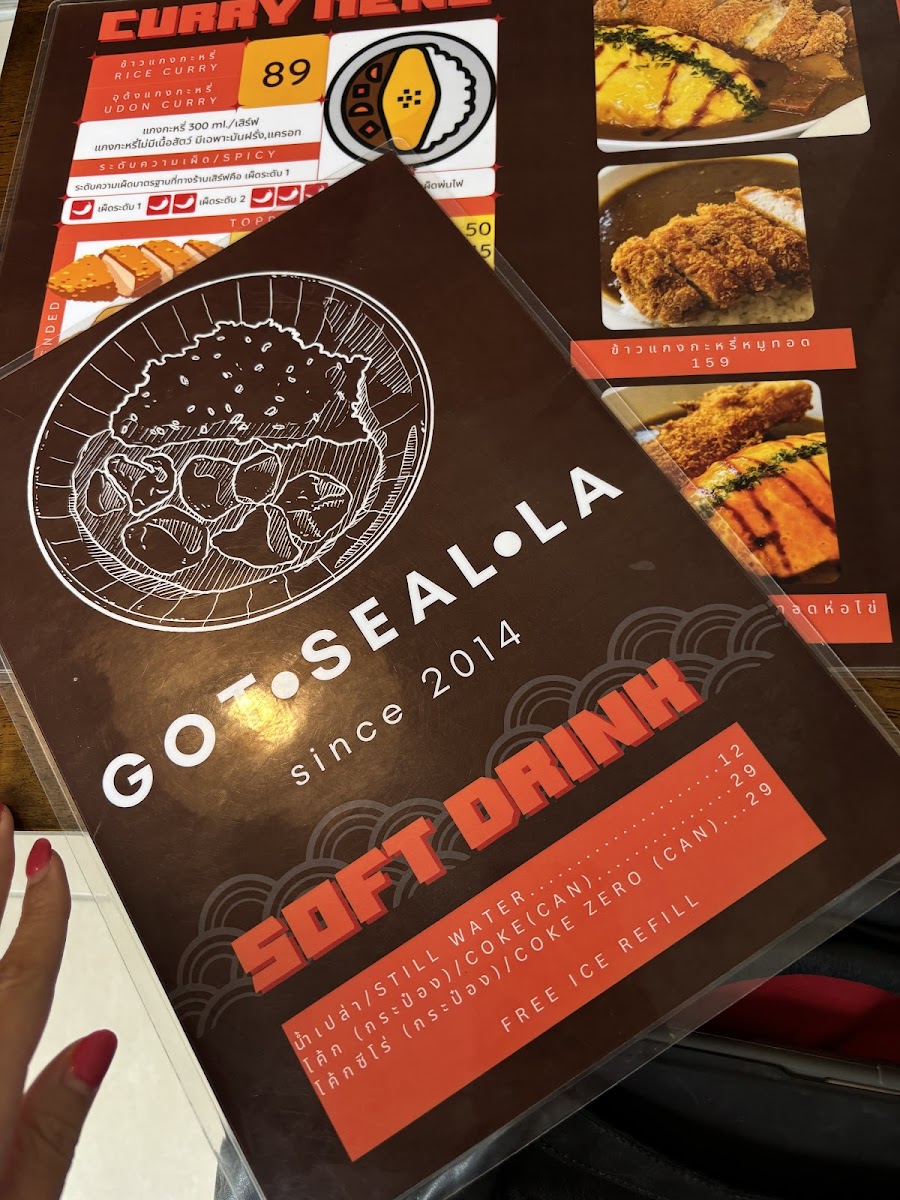 Got Seal La Café Photo Menu 7