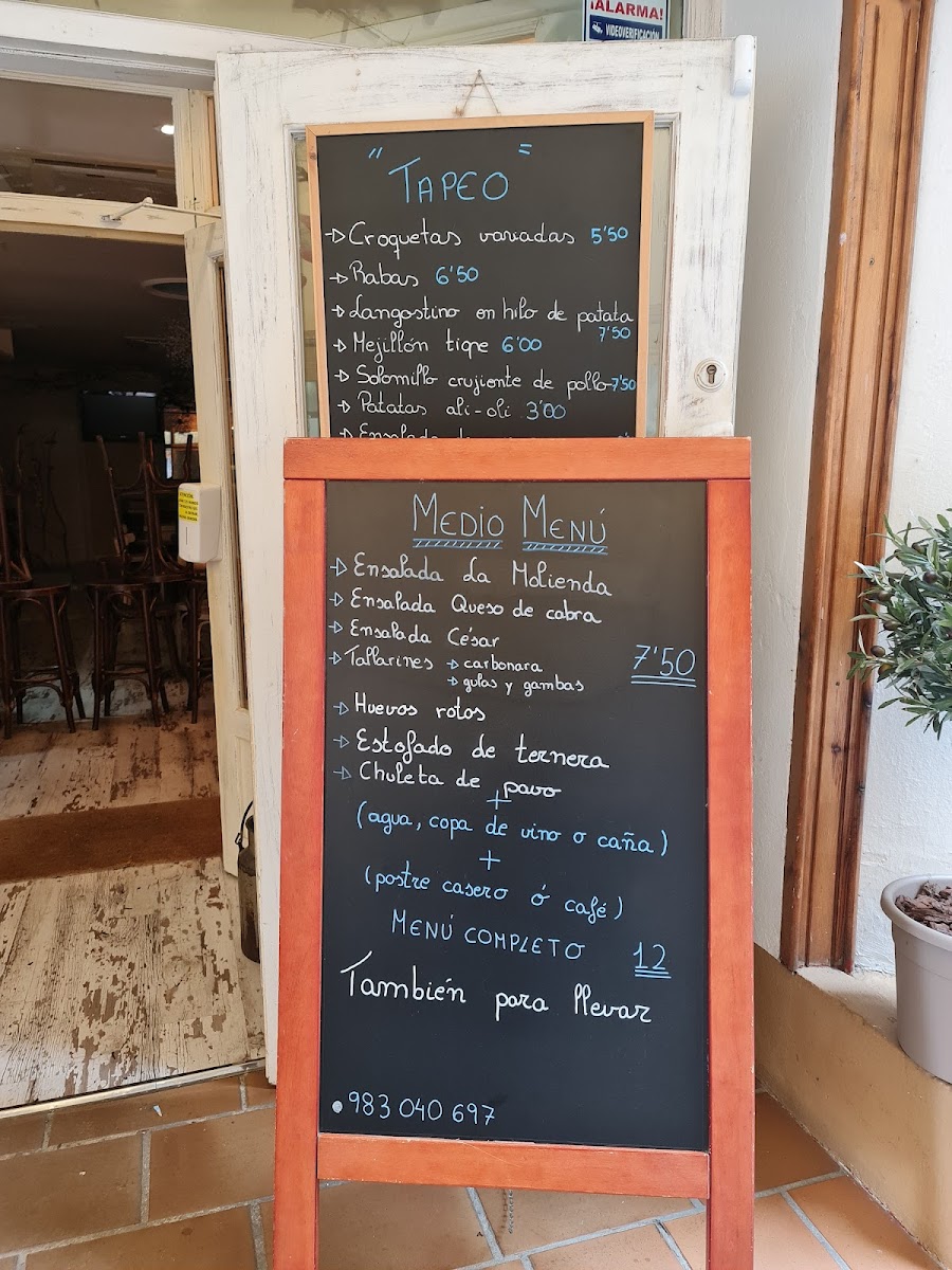 Café Bar la Molienda Photo Menu 1