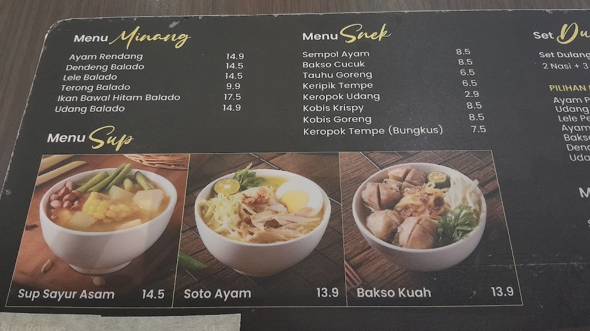 Ayam Penyet AP @NU Sentral Photo Menu 2