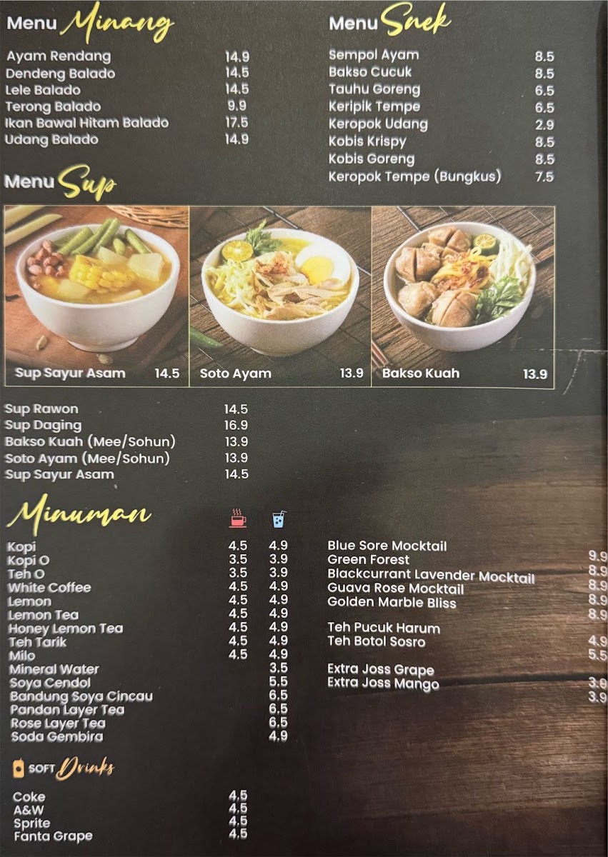 Ayam Penyet AP @NU Sentral Photo Menu 6