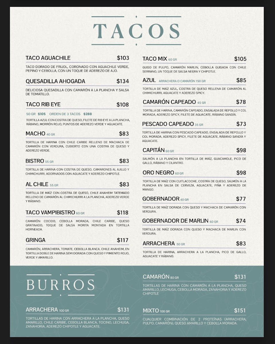 Bistro Marina Photo Menu 3
