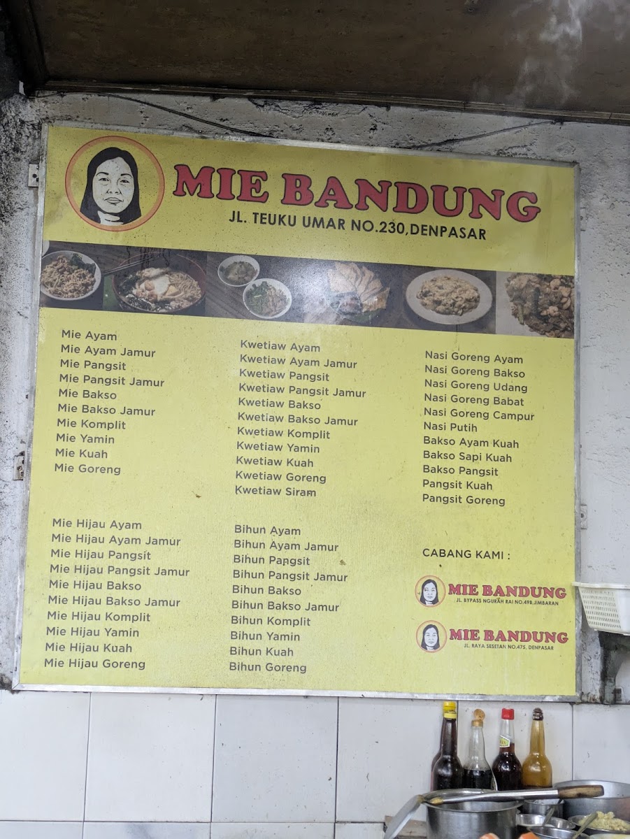 Mie Bandung Photo Menu 3