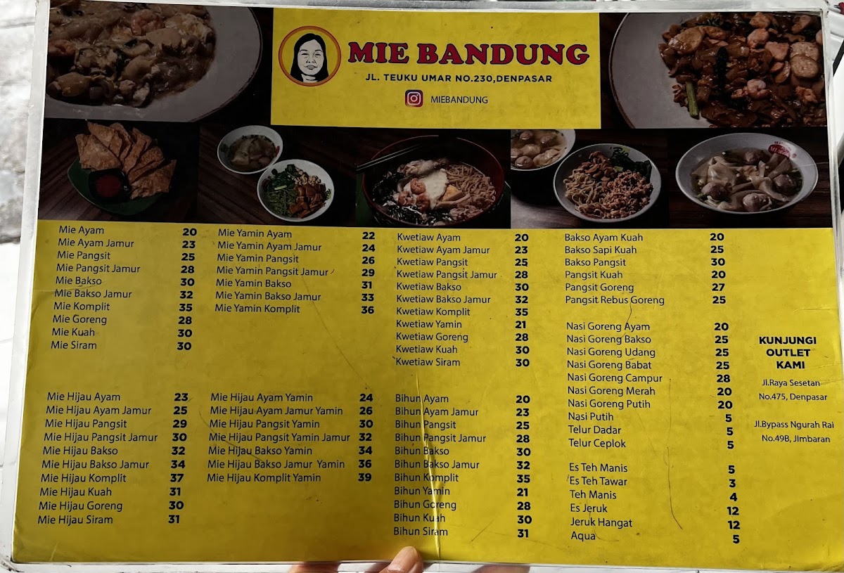 Mie Bandung Photo Menu 8
