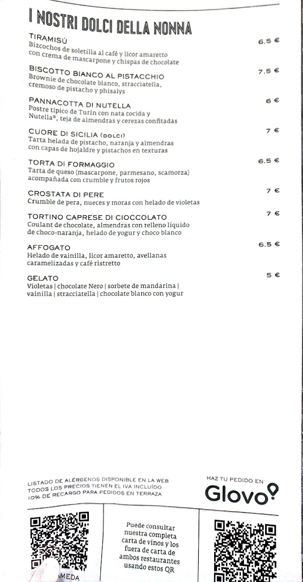 Restaurante Nero Photo Menu 2