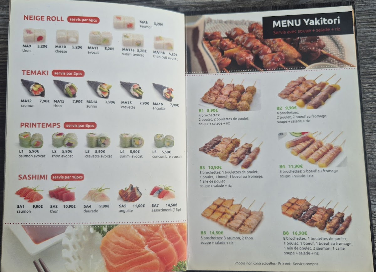 Sushi Ajisen Photo Menu 2
