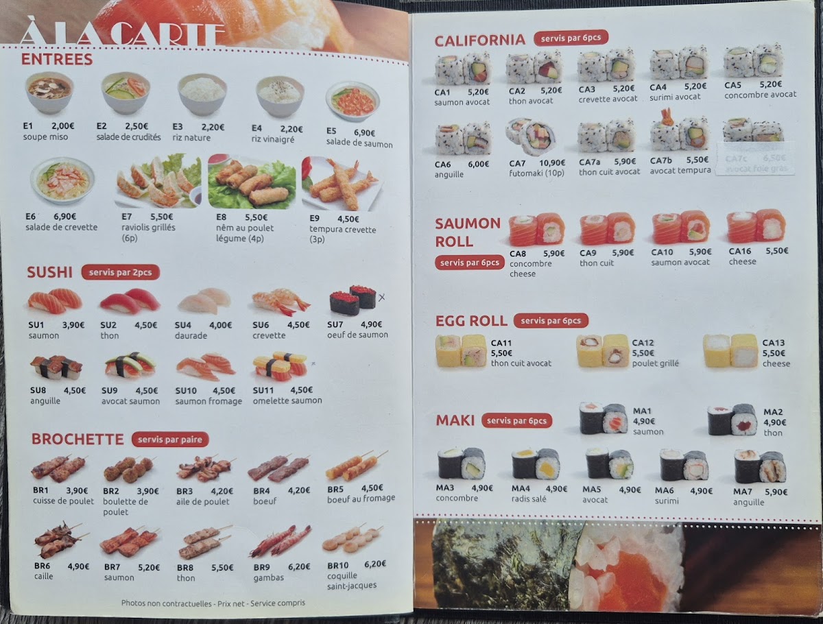Sushi Ajisen Photo Menu 7