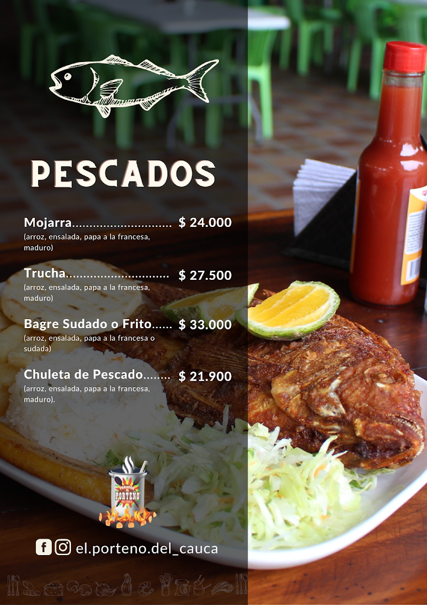 Parador el Porteño del Cauca Photo Menu 10