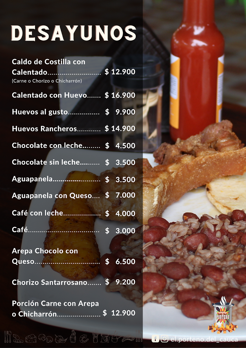 Parador el Porteño del Cauca Photo Menu 5