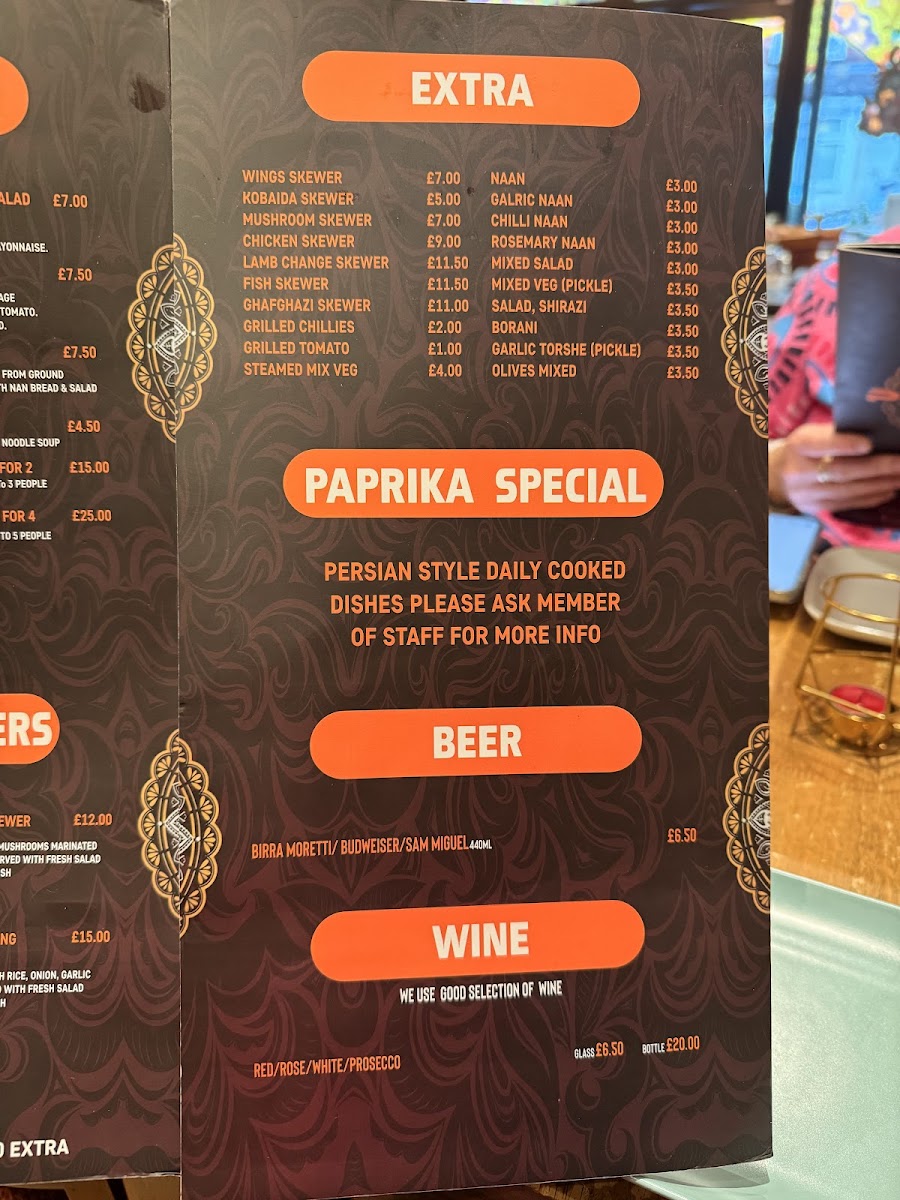 Paprika Grill Photo Menu 4