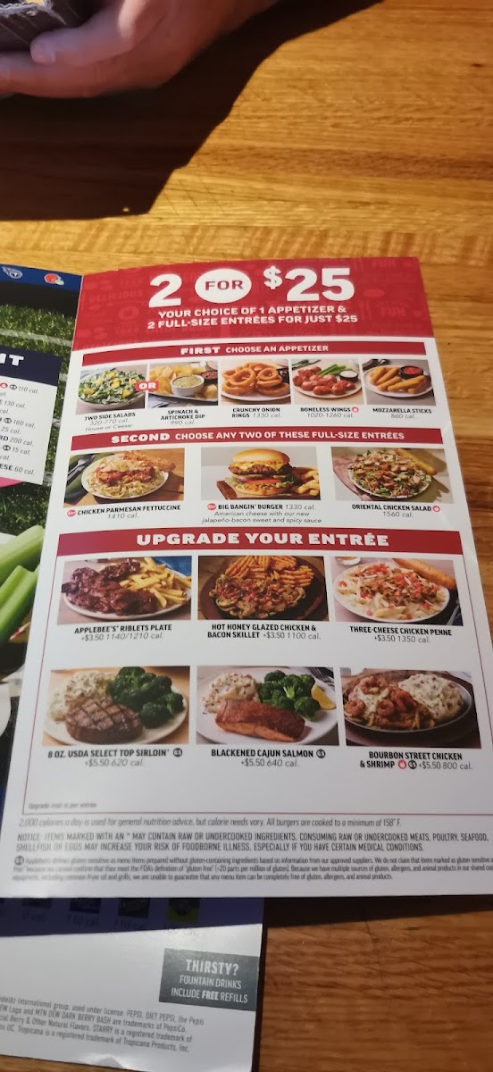 Applebee's Grill + Bar Photo Menu 1