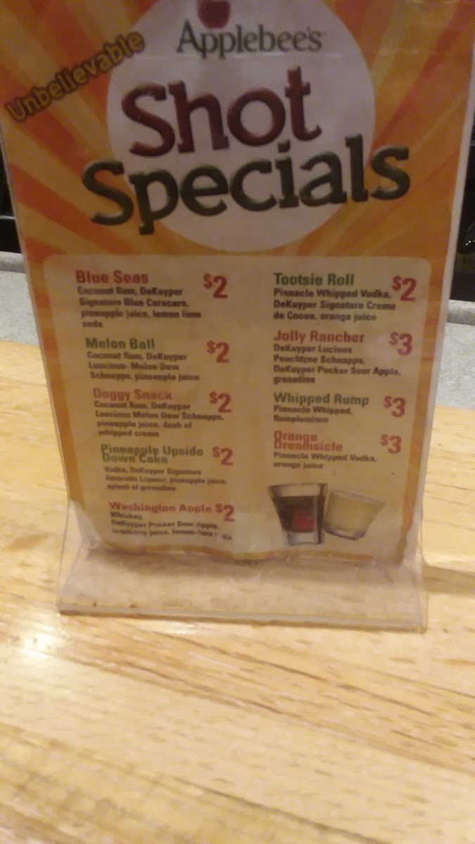 Applebee's Grill + Bar Photo Menu 2