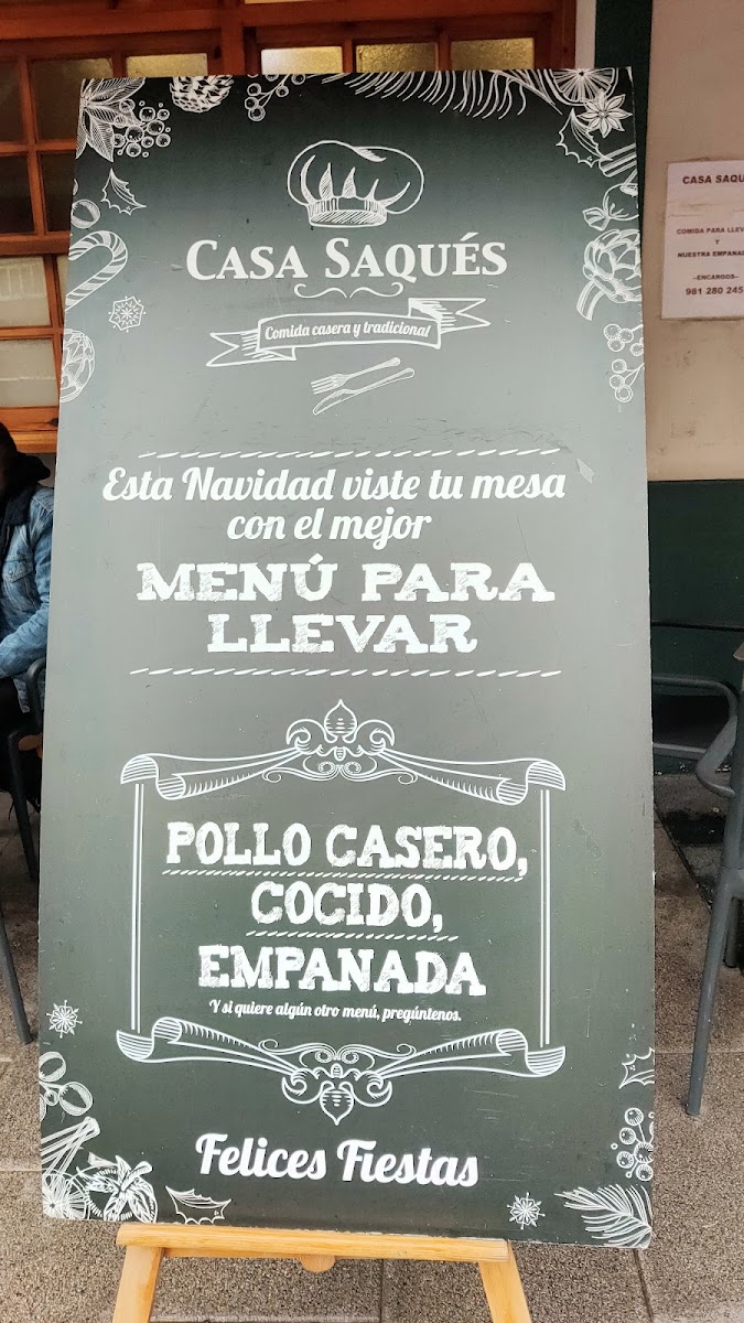 Taberna Casa Saqués Photo Menu 2