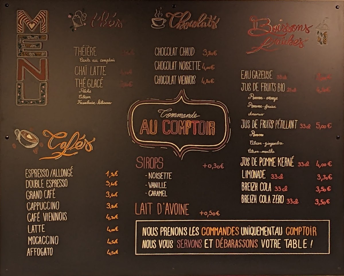Le p'tit Lipouz Capucins Photo Menu 3