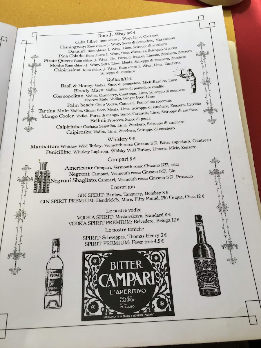 La Tartina Photo Menu 2