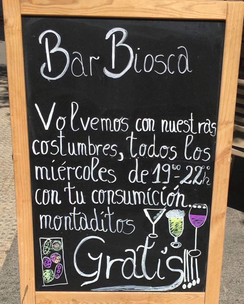 Restaurant Bar Biosca, Russafa Photo Menu 7