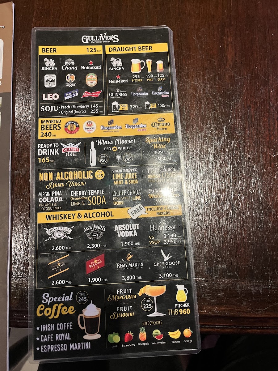 Gulliver's Traveler's Tavern Photo Menu 6