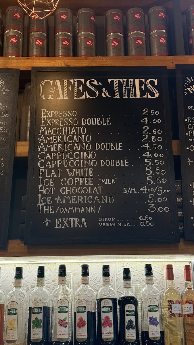 Coffee shop - La Brioche Chaude - CAFÉ Photo Menu 2
