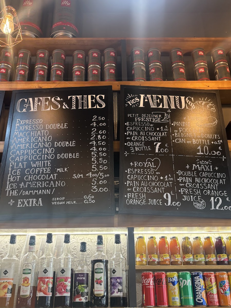 Coffee shop - La Brioche Chaude - CAFÉ Photo Menu 3