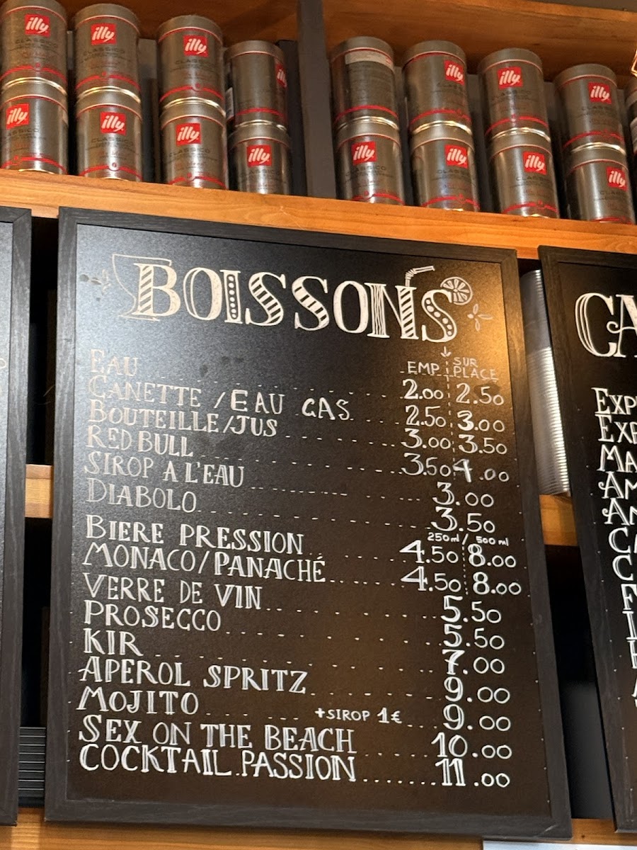 Coffee shop - La Brioche Chaude - CAFÉ Photo Menu 4