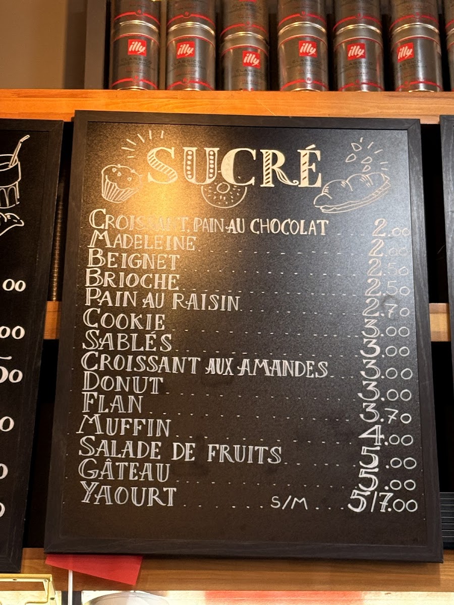 Coffee shop - La Brioche Chaude - CAFÉ Photo Menu 6
