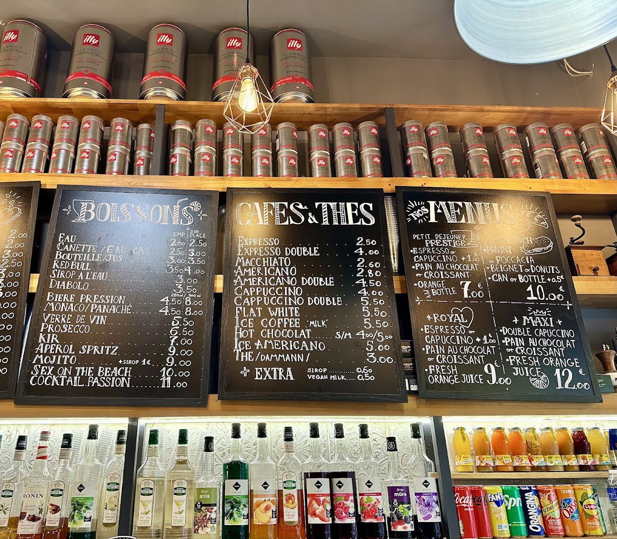 Coffee shop - La Brioche Chaude - CAFÉ Photo Menu 7
