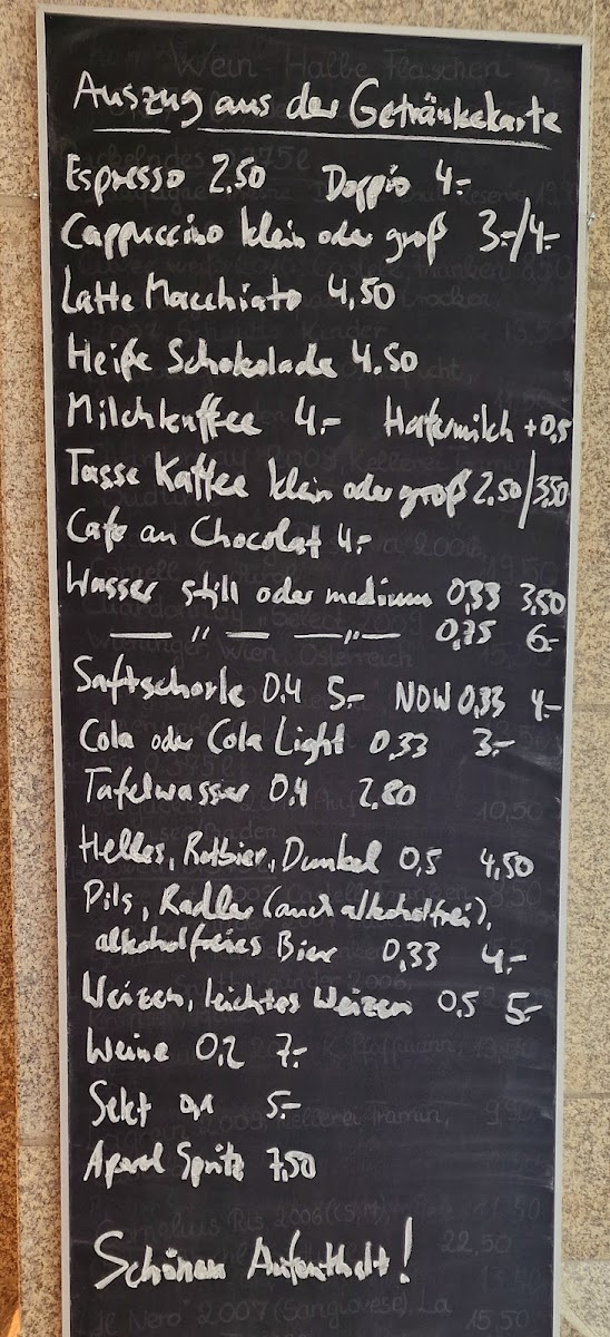 Bistro Arte Photo Menu 2