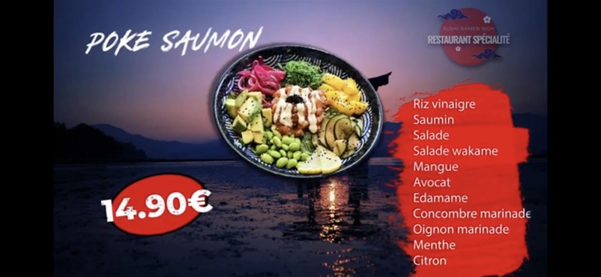 Restaurant Spécialité Sushi Ramen Wok Photo Menu 2