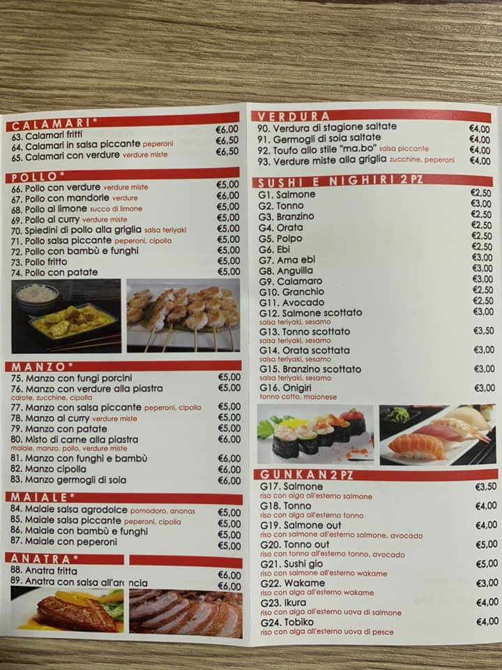 Sushi Dong Photo Menu 1