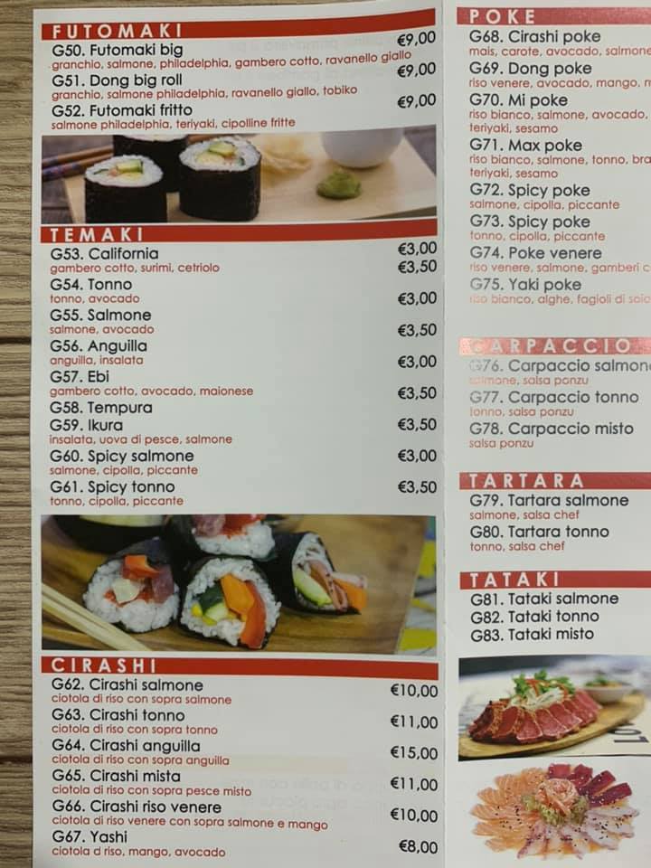 Sushi Dong Photo Menu 2