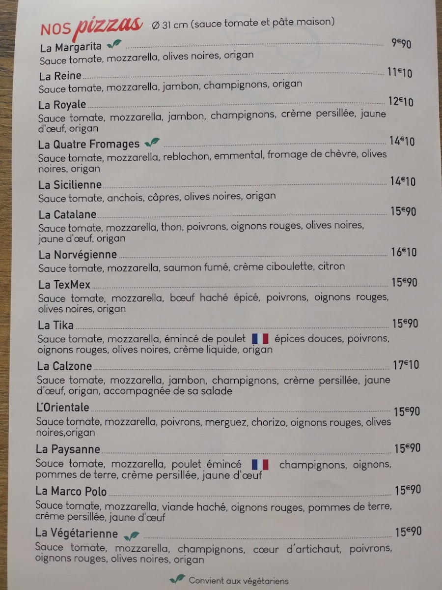 Le Relais de Meucon Photo Menu 1