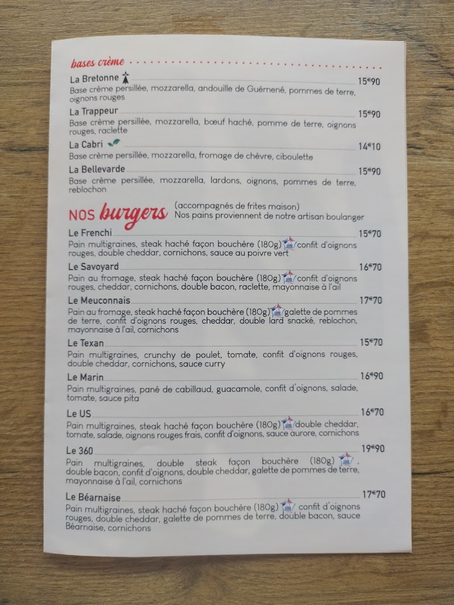 Le Relais de Meucon Photo Menu 2