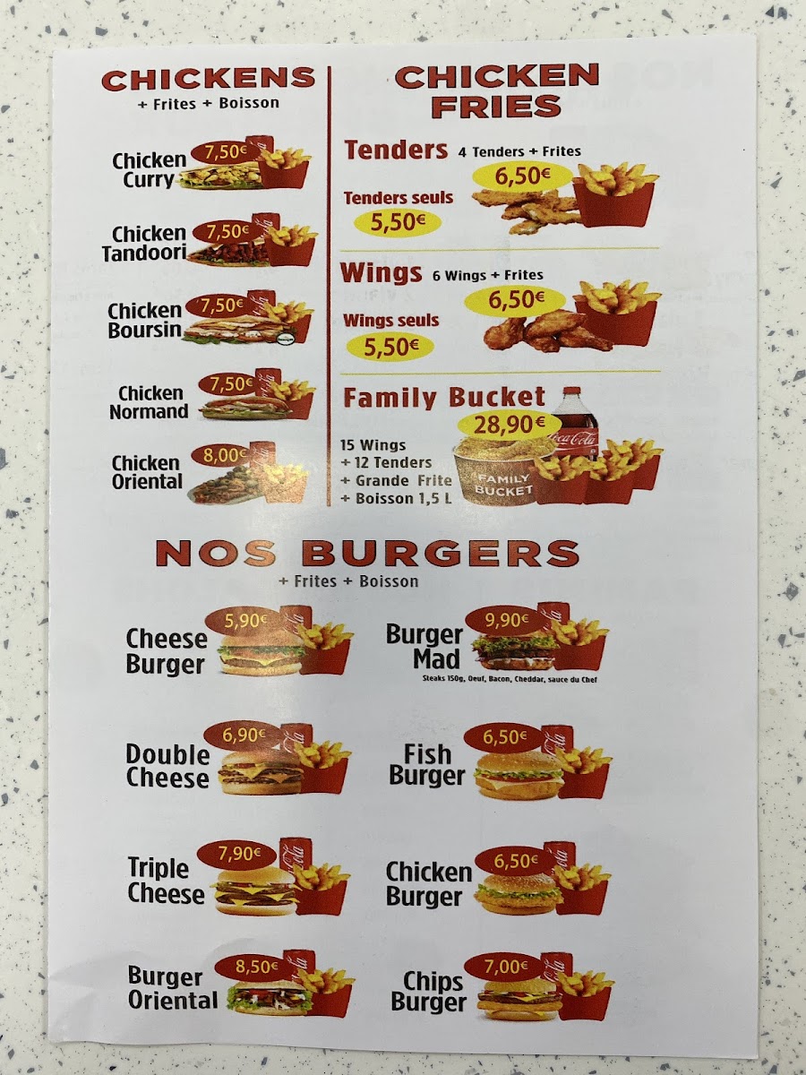 Cook-House Photo Menu 1