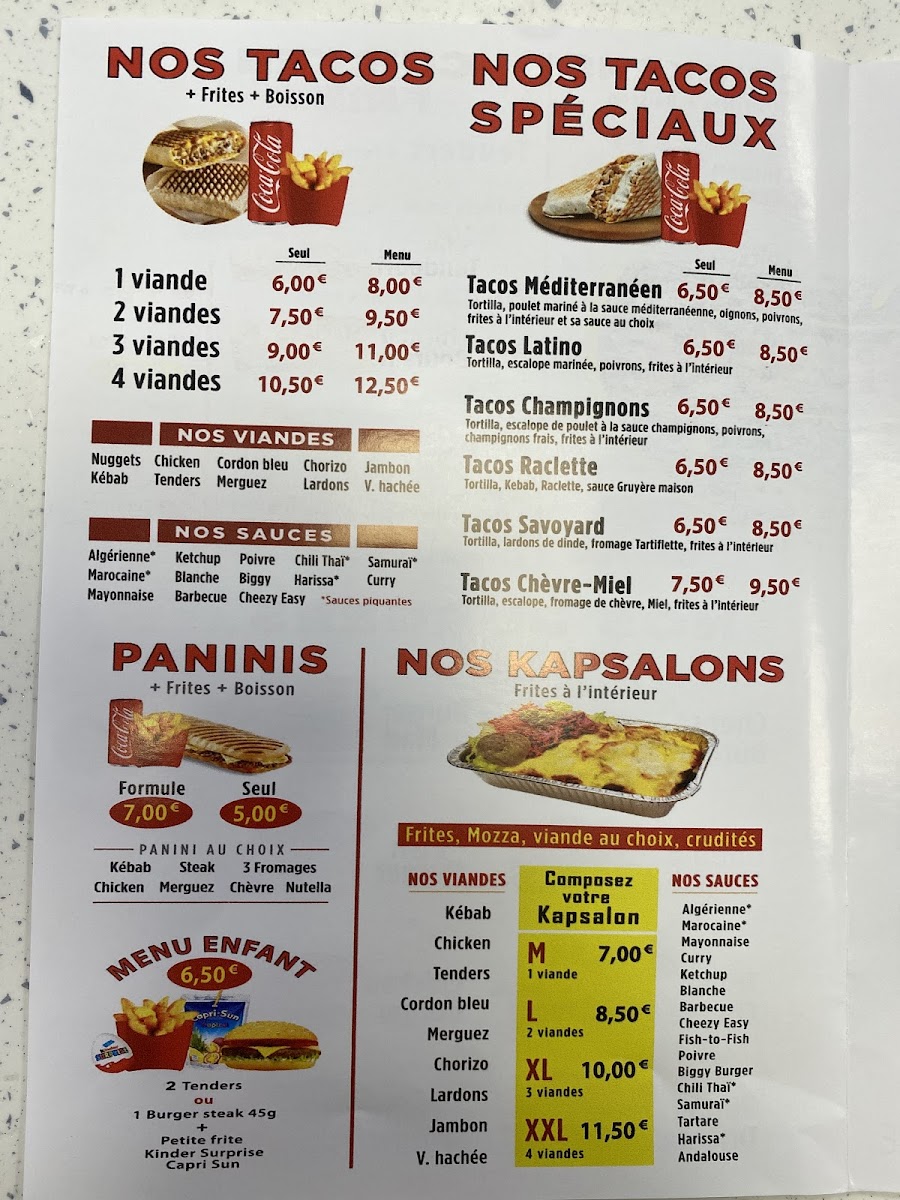 Cook-House Photo Menu 2