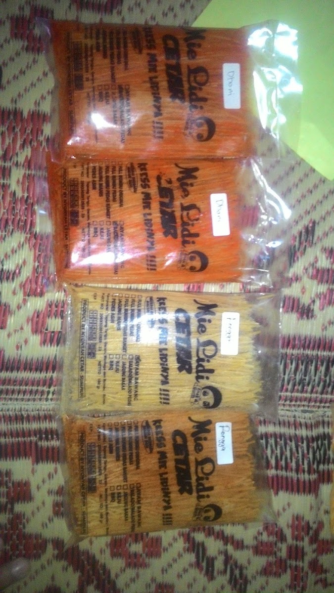 Kedai Mie Lidi CETAR Photo Menu 1