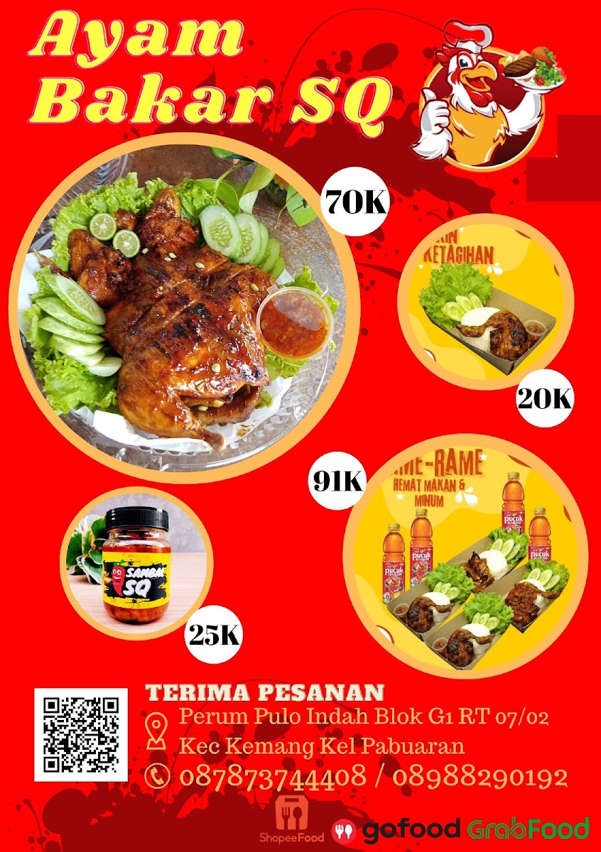 Ayam Bakar SQ Photo Menu 1
