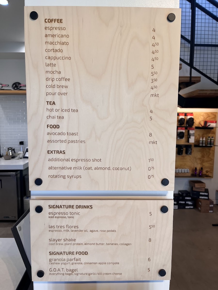 The Cafe @ Regroup Photo Menu 2