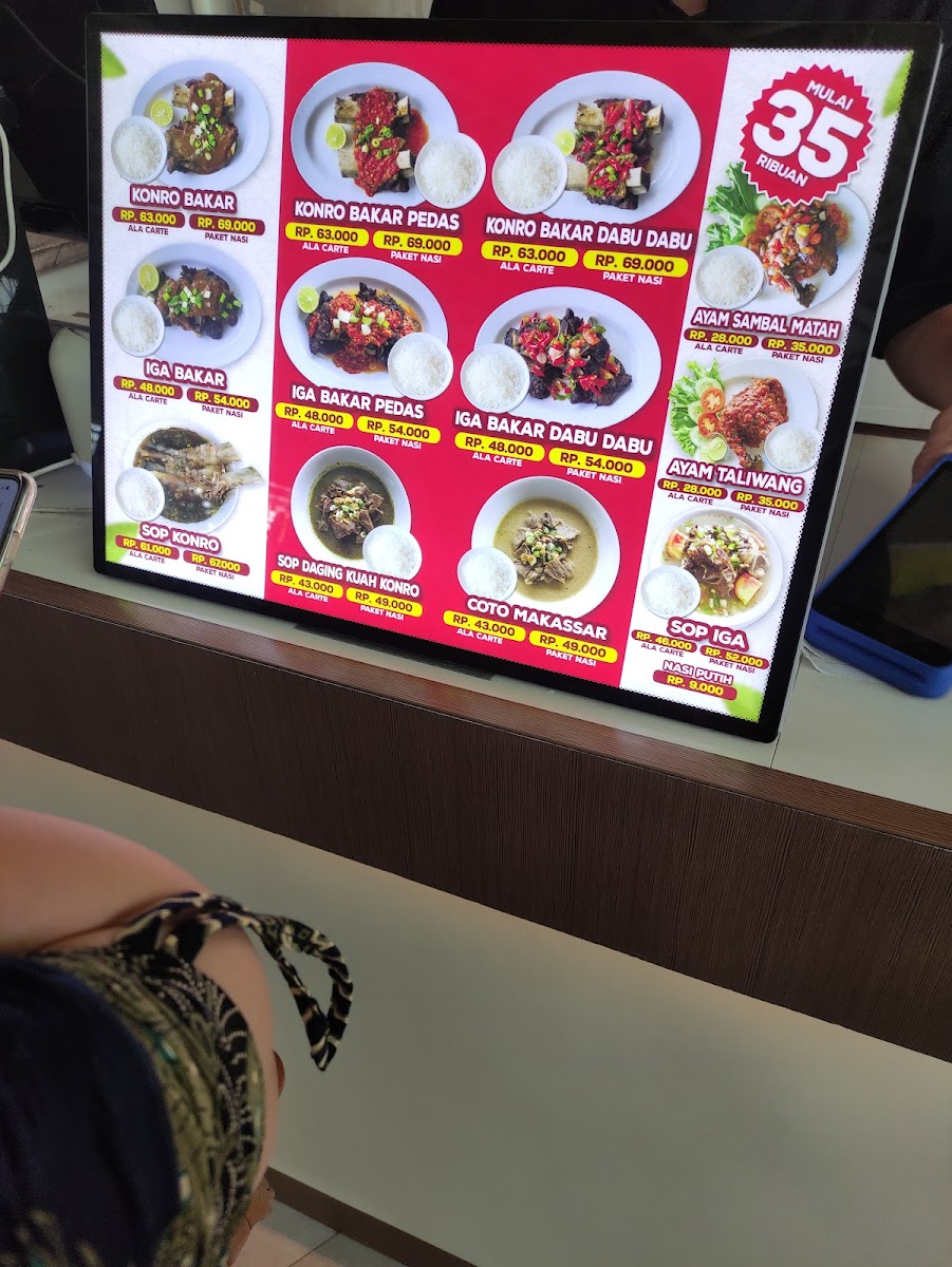 Sop Konro Cendana AEON BSD Photo Menu 1